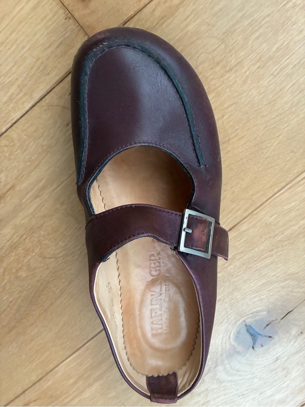 Haflinger Mary Jane Mule Clogs